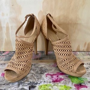Gorgeous BCBGENERATION Suede Leather Heels